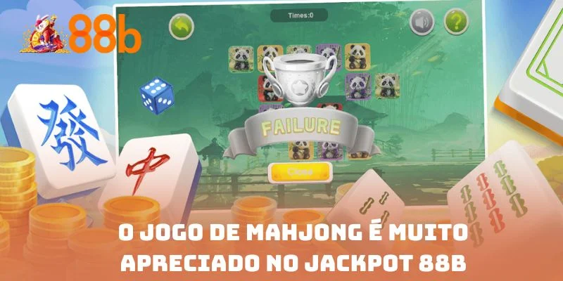O jogo de mahjong é muito apreciado no Jackpot 88B